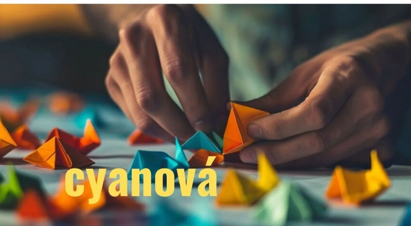 Cyanová